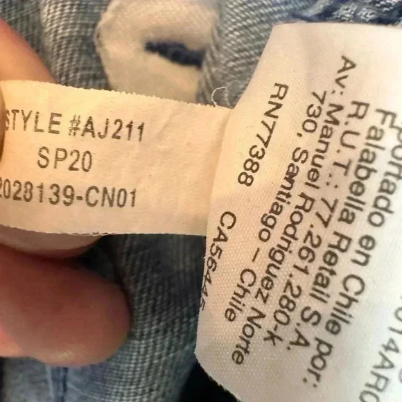 Madewell Slim Emmett Full-Length denim Jeans in Midland Wash AJ211 Sold out - 25 - Picture 10 of 10